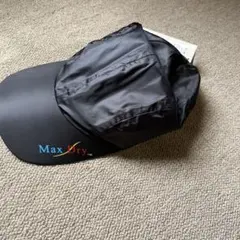 新品 トオケミ レインキャップ #370 ブラック フリーサイズ
