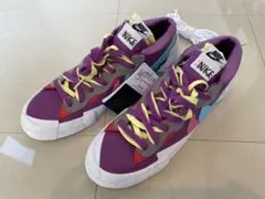 Nike x sacai x KAWS Blazer Low Purple