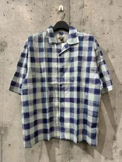 BELVET Cropped checkered shirt ホワイト M - メルカリ