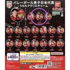 バレーボール男子日本代表 うちわアクリルチャーム 小野寺 太志