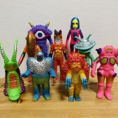 ウルトラマン　カイジュウカラーズ　怪獣　ソフビ　フィギュア　セット
