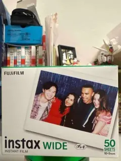新品お得 富士フイルム instax WIDE 10×8パック 80枚セット - メルカリ