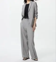 UNIQLO 感動ワイドパンツ 丈長め 未使用