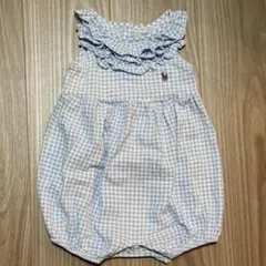 ラルフローレン　9M 75cmノースリーブロンパース