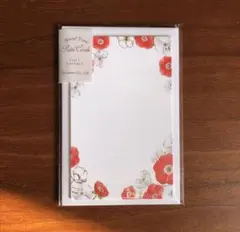 未開封☆アネモネ☆メッセージカード☆封筒付