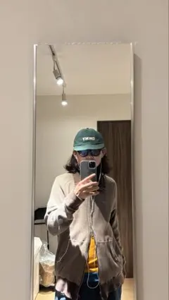DNKY 00s キャップ　緑キャップ