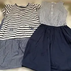 140cm ワンピース2点　ポンポネットのサムネイル
