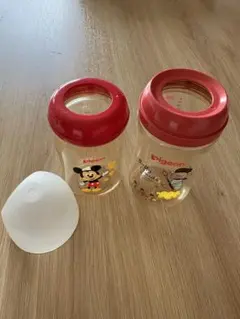 Pigeon ミッキーマウス 哺乳瓶セット 240ml 160ml