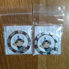 ゴルフマーカー　馬場咲希　2個セット ゴルフマーカー 馬場咲希 2個セット 馬場咲希 ゴルフマーカー