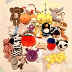 福袋★多様なキャラクターのぬいぐるみ・マスコットセット　まとめ売り