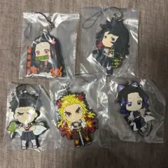 鬼滅の刃 ラバーストラップ ラバスト　セット売り