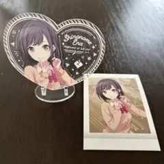 プロジェクトセカイ　しののめ　えな　ハート型アクリルスタンド