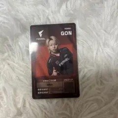 VCJ プレイヤーカード　FENNEL GON 入場特典（ホロサイン入り） VCJ プレイヤーカード FENNEL GON 入場特典（ホロサイン入り