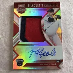 MLB panini Mason Feole auto パッチカード 25枚限定