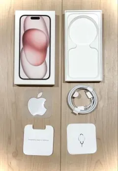 Apple iPhone 15 付属品セット 箱