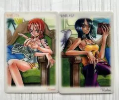 ONE PIECE カード 旧裏 ナミ＆ロビン 2004 - メルカリ