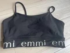 美品! emmi ブラック ヨガウェア
