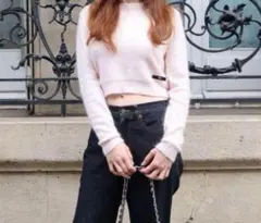 BrigitteBardot×épine mohairknit ピンクのサムネイル