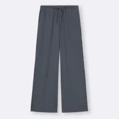 GU リブプルオンパンツ(丈標準68.0～72.0cm) XL ダークグレー
