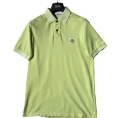 【即完売モデル】ストーンアイランド☆ワンポイントロゴ入りポロシャツ 入手困難　M