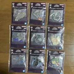 一番くじゴジラF賞メタルチャームコレクション 9種セミコンプ