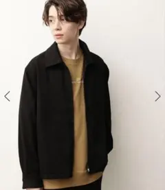 JUNRed ブラック ジップアップ ブルゾン ジャケットのサムネイル