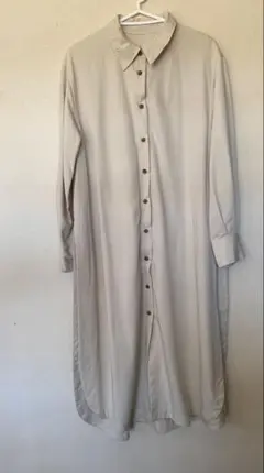 LOWRYS FARM サイドスリットシャツワンピース