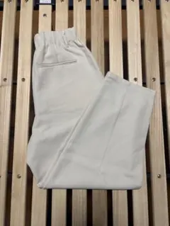 GU　ジーユー　バルーンアンクルパンツ　パンツ　ワイド　ベージュ　ホワイト　S