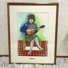柚木沙弥郎 額絵「ひとびと」 - メルカリ