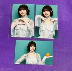 中西アルノ ネーブルオレンジ ミニ生写真 コンプ