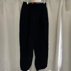 ファミリーマート　ジョガーパンツ 黒 M