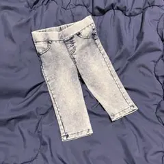 H&M 76 デニム風 スキニーパンツ