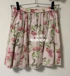 ミルク チェリーガーデン スカート ピンクのサムネイル
