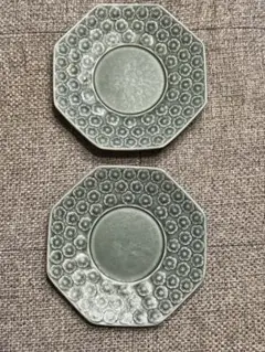 宮城陶器 八角皿 小 2枚セット 未使用品 - メルカリ