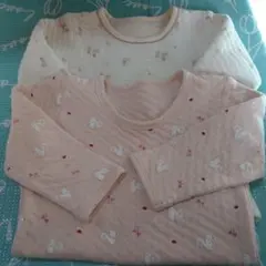 キルティング長袖シャツ肌着 95cm