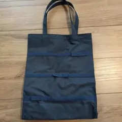 値下げ　ネイビー 　サブバッグ　学校行事