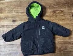 x-largeKIDS ダウンジャケット　リバーシブル　フード外せる