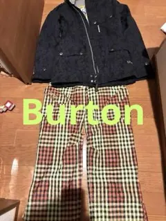 最終価格burtonレディースウェア上下セット上Mサイズ　下Sサイズのサムネイル