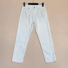 UNIQLO JEANS 白 デニムパンツ ジーンズ 23インチ（58.5㎝）のサムネイル
