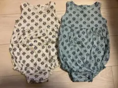 OLD NAVY ロンパース 色違い　２着