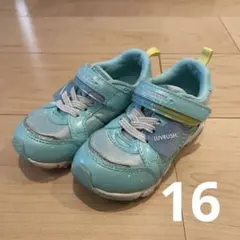 ムーンスター　ラブラッシュ　キッズ　スニーカー　16cm