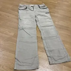 Beach Sound カジュアルチノパン ライトグレー