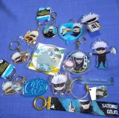 【呪術廻戦】五条悟☆アクリル キーホルダー　バッジ まとめ売り 11