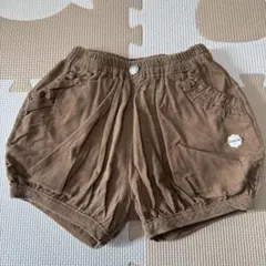 フタフタ　コーデュロイ ブラウン パンツ 90 水通しのみ