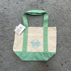 Trader Joe's ミニパステルキャンバストートバッグ