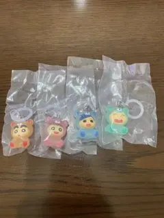 クレヨンしんちゃん めじるしアクセサリー　みんなでくまパジャマ