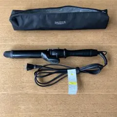 SALONIA カールヘアアイロン SL-008AB 32mm コテ　ブラック