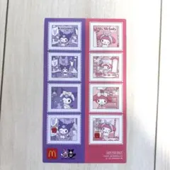 マクドナルド　ハッピーセット　マイメロディ&クロミ　シール　1枚