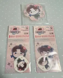 忍たま乱太郎 ふんわり桜もちぴこの段 アクリルスタンド・クリアカード＊土井・利吉