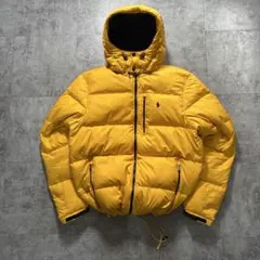 現行❕ラルフローレン　ダウンジャケット　2way 激レアカラー　イエロー　L